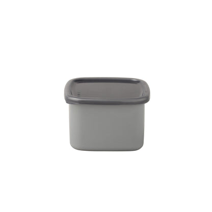 Gray Square M with Lid