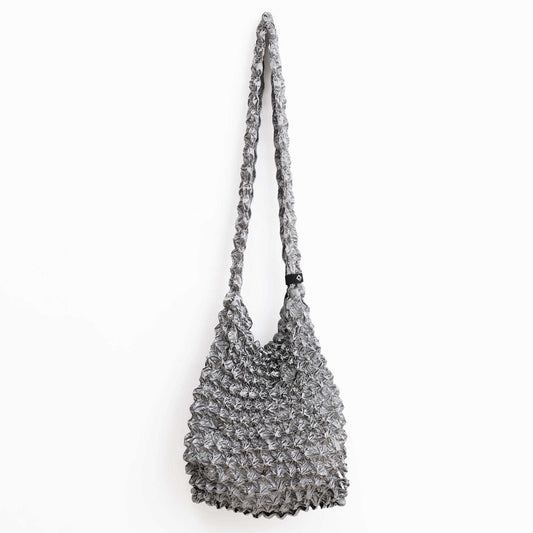 SHIBORI BAG Crossbody Bag SIL