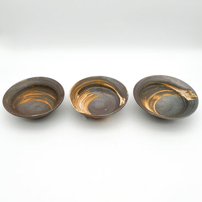 Carbonized Shallow Bowl_Aki Tamiya