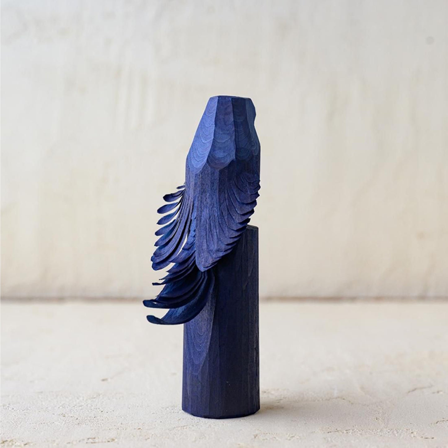 Single-cut wood carving　ai-poppo