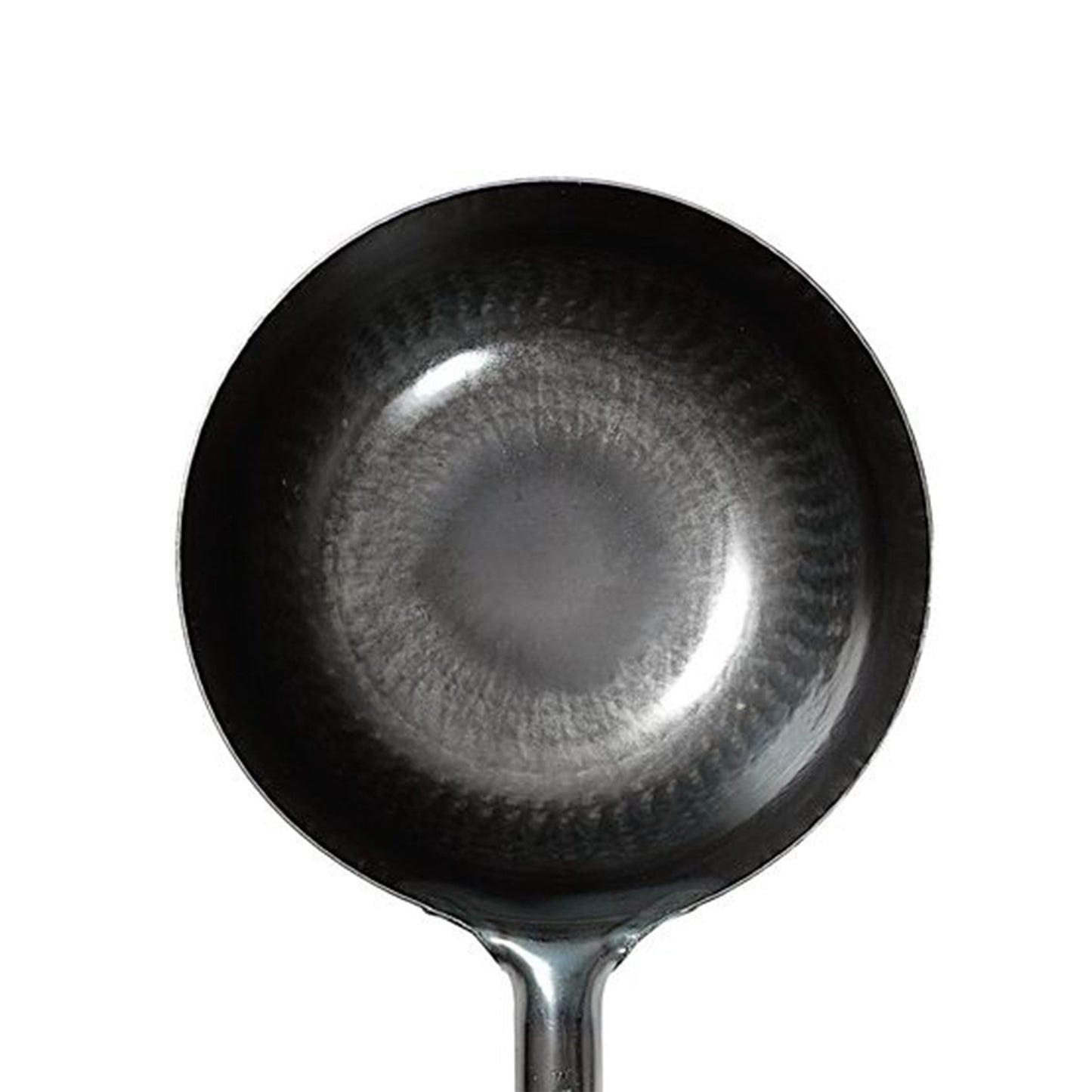 Hammered Flat Bottomed Single Handle Wok 1.6mm / 27cm