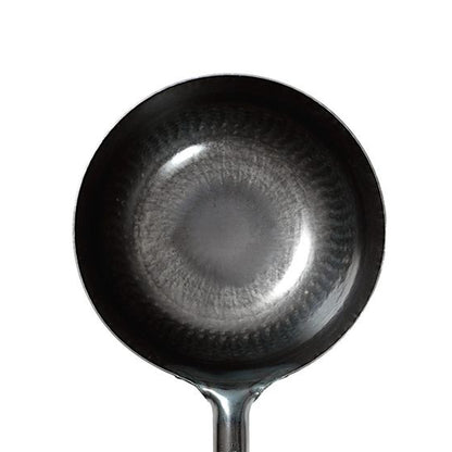 Hammered Flat Bottomed Single Handle Wok 1.6mm / 30cm