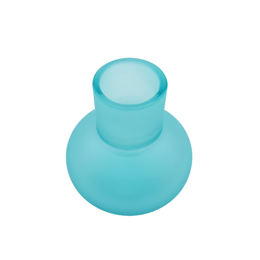 Frost vase Chimney Light blue