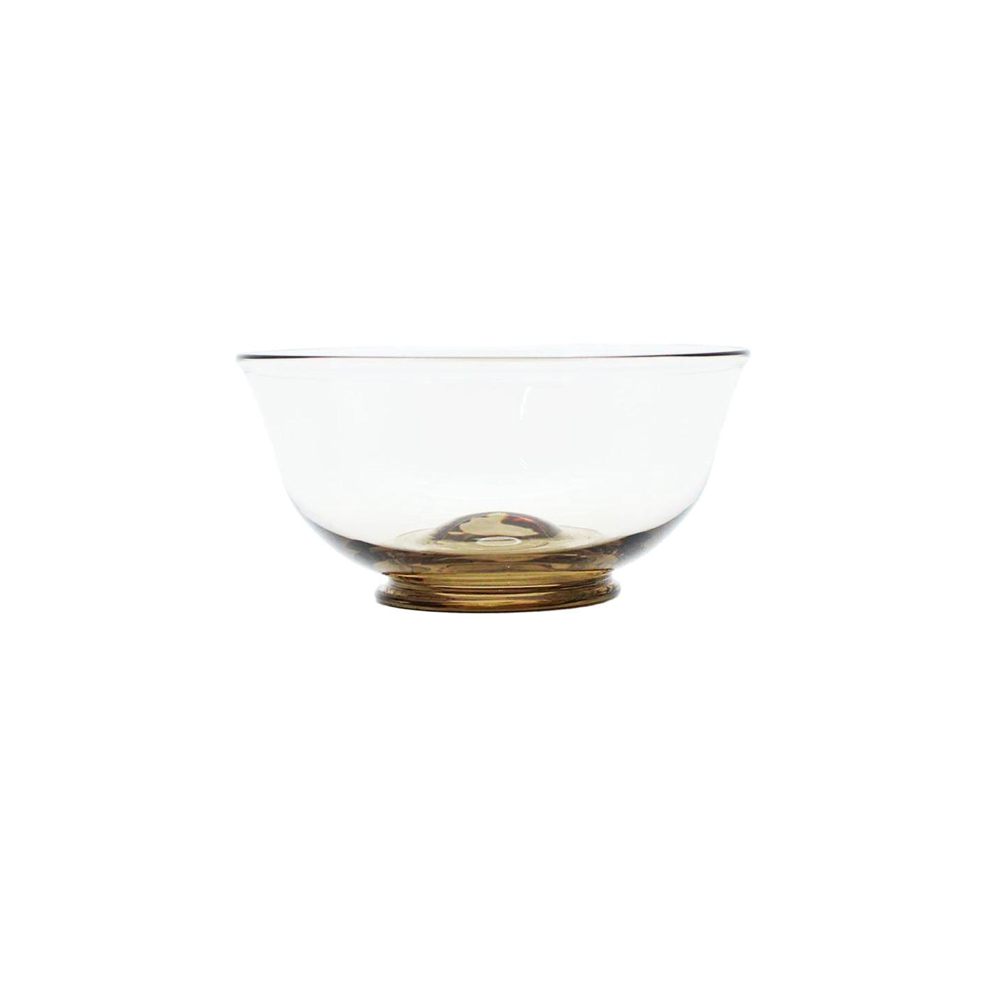 Flat Sake Cup Amber_Taku Eiki