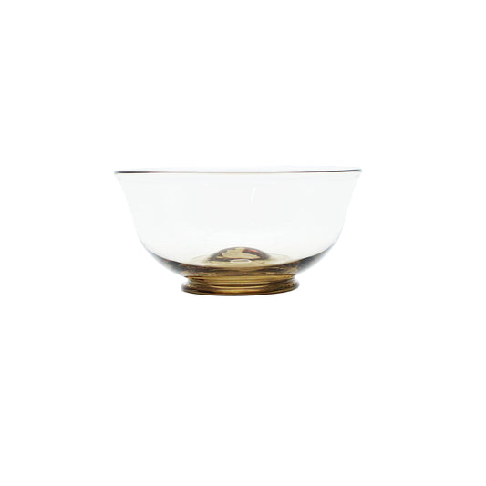 Flat Sake Cup Amber_Taku Eiki