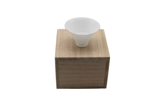 Eggshell Sake Cup Taketori