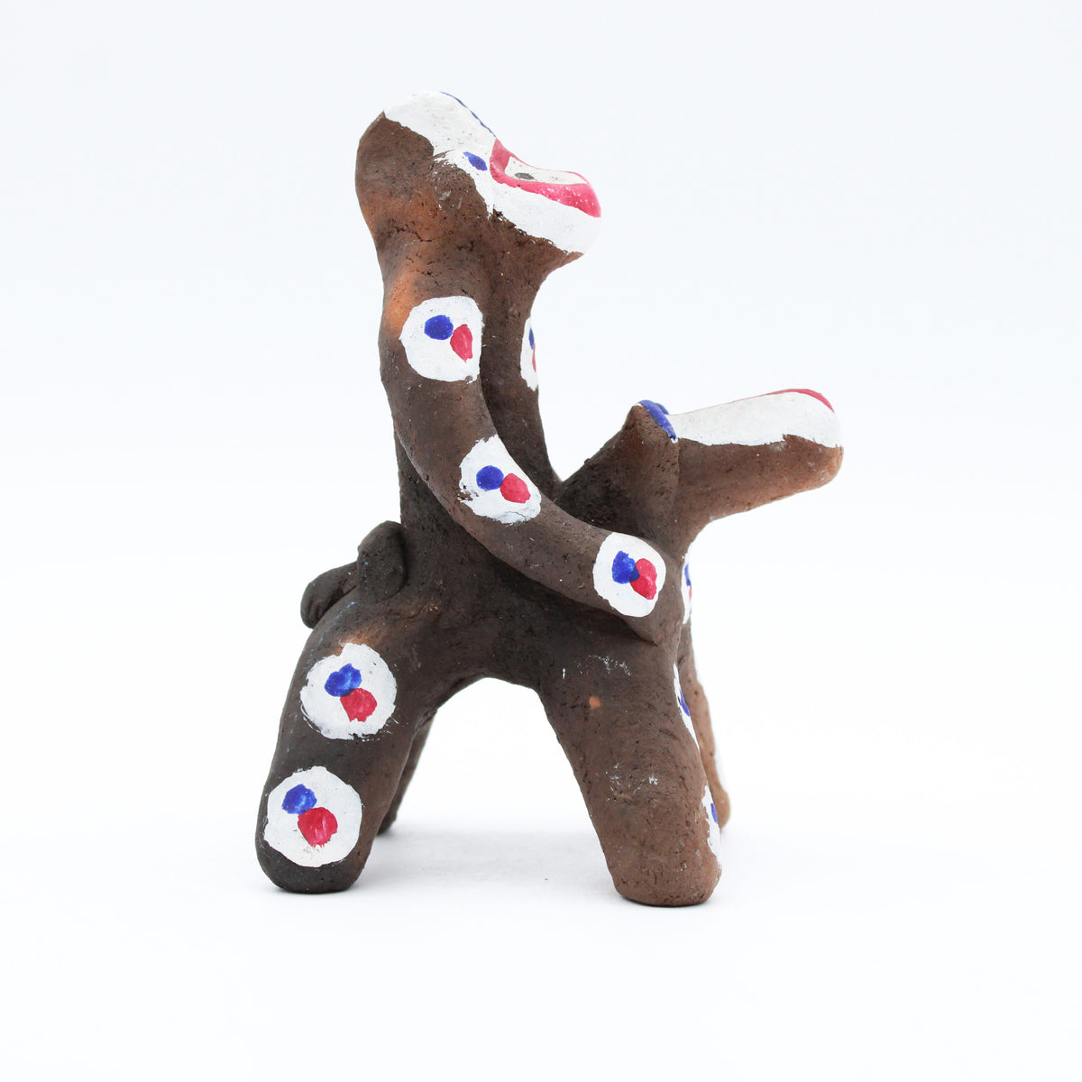 Clay Doll Dog and Monkey 609