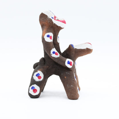 Clay Doll Dog and Monkey 609