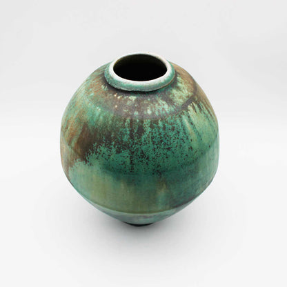 Vase Oribe A 604_Michikazu Sakai