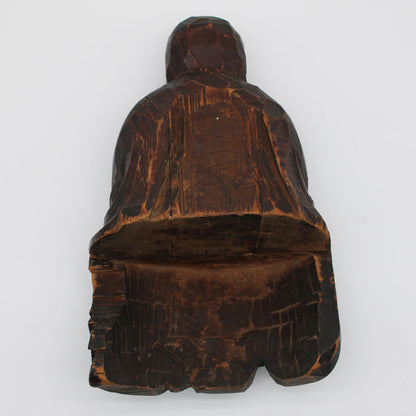 Wooden Carved Daruma_58A