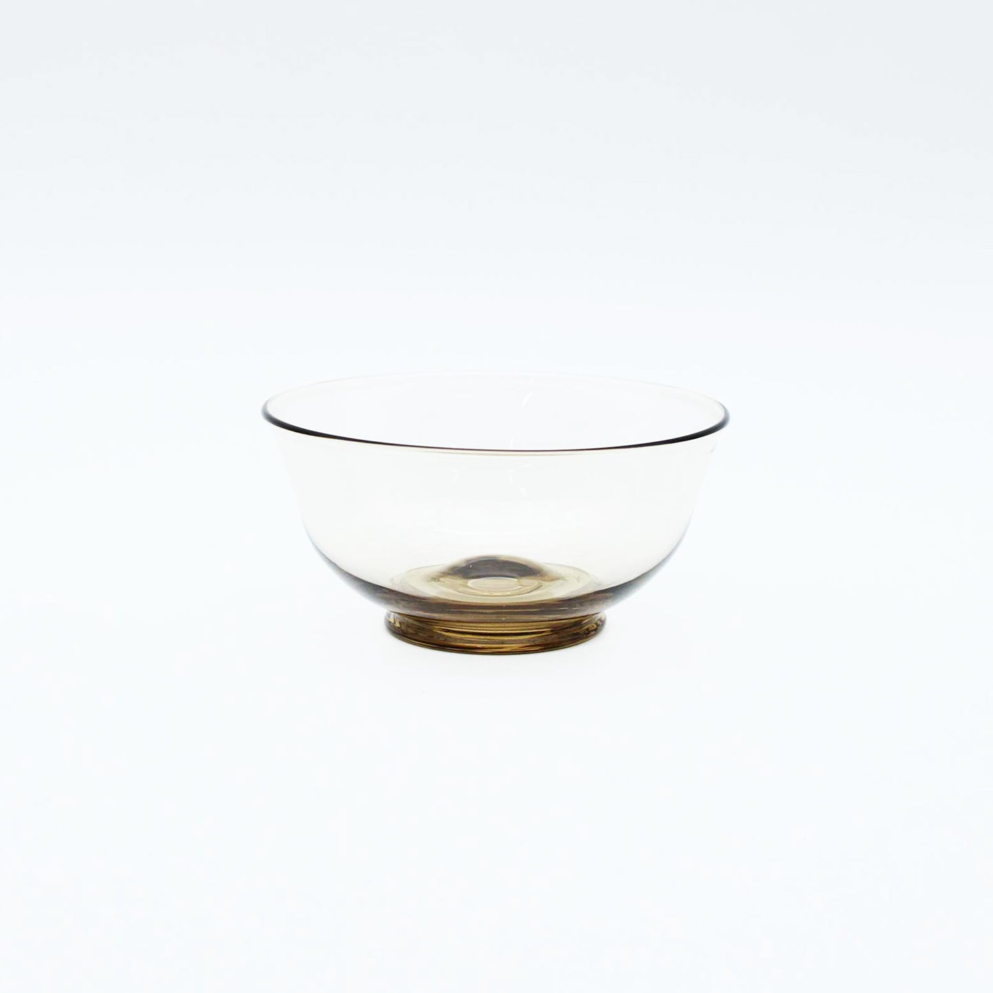 Flat Sake Cup Amber_Taku Eiki