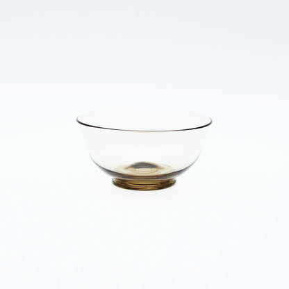 Flat Sake Cup Amber_Taku Eiki
