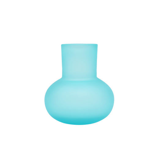 Frost vase Chimney Light blue