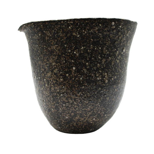 Handbuilt Lipped Flower Vessel_Souji Tsurumi