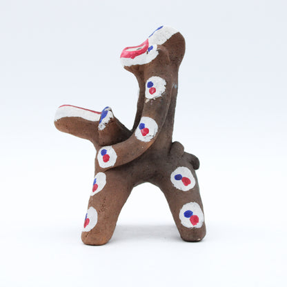 Clay Doll Dog and Monkey 609
