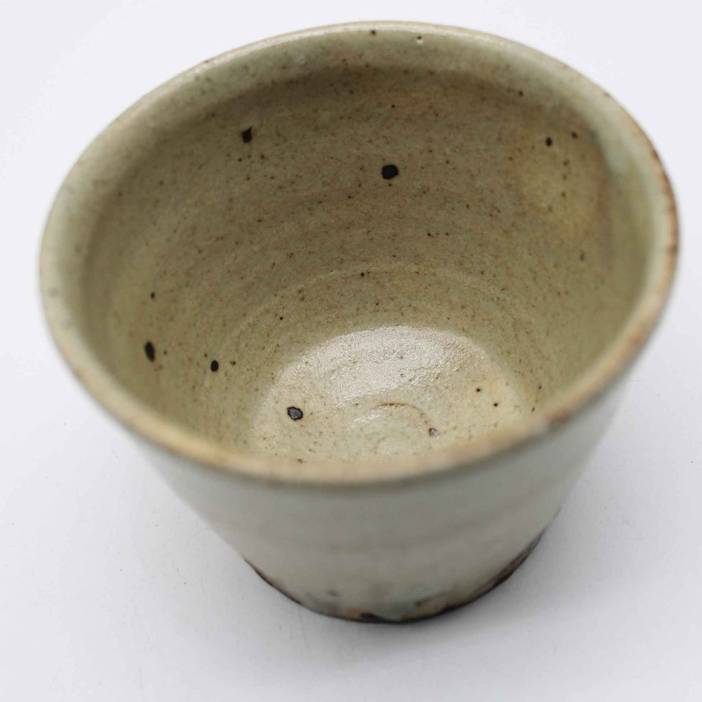 Porcelain Kohiki Sake Cup 57A_Atsushi Ogata