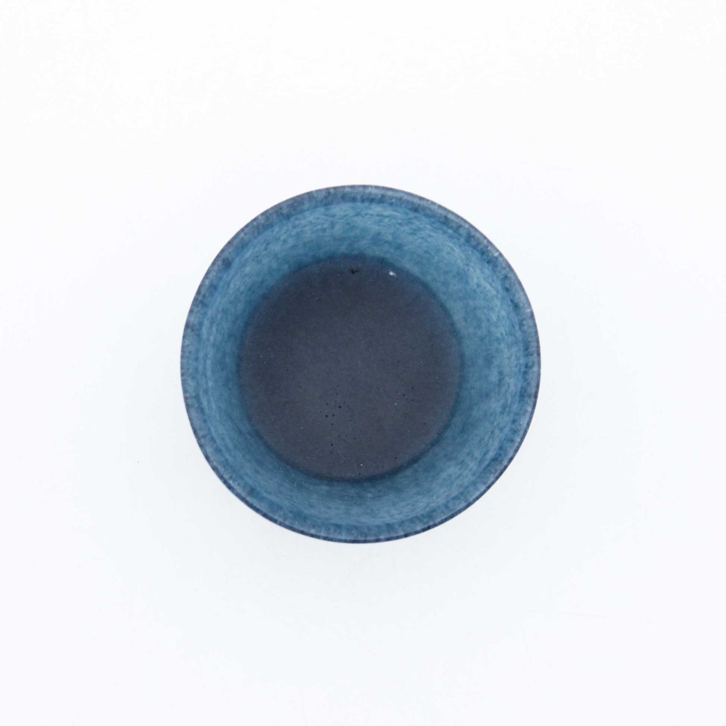 Cup_glass casting indigo_Yohei Goto