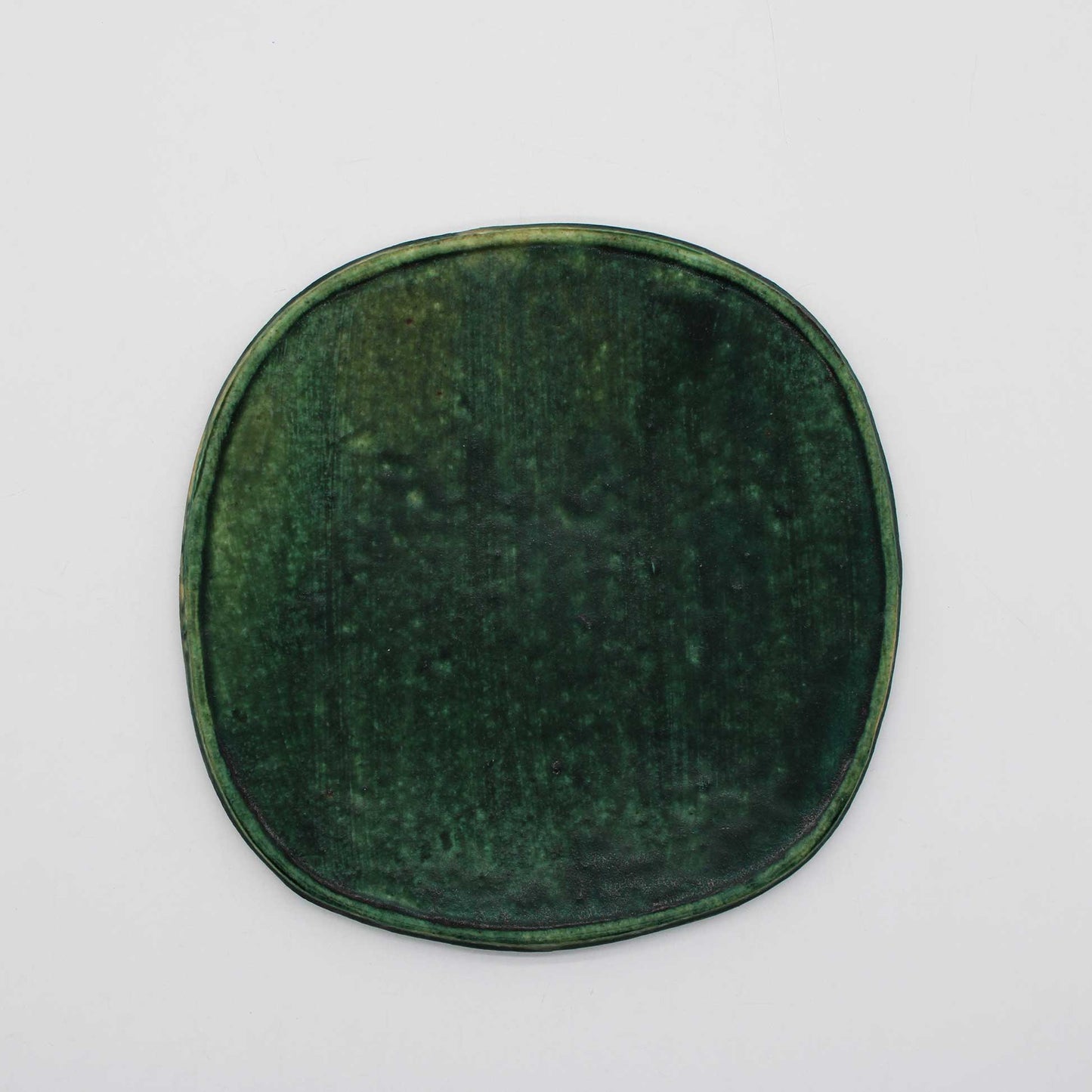 PlateOribe Glaze 603_Michikazu Sakai