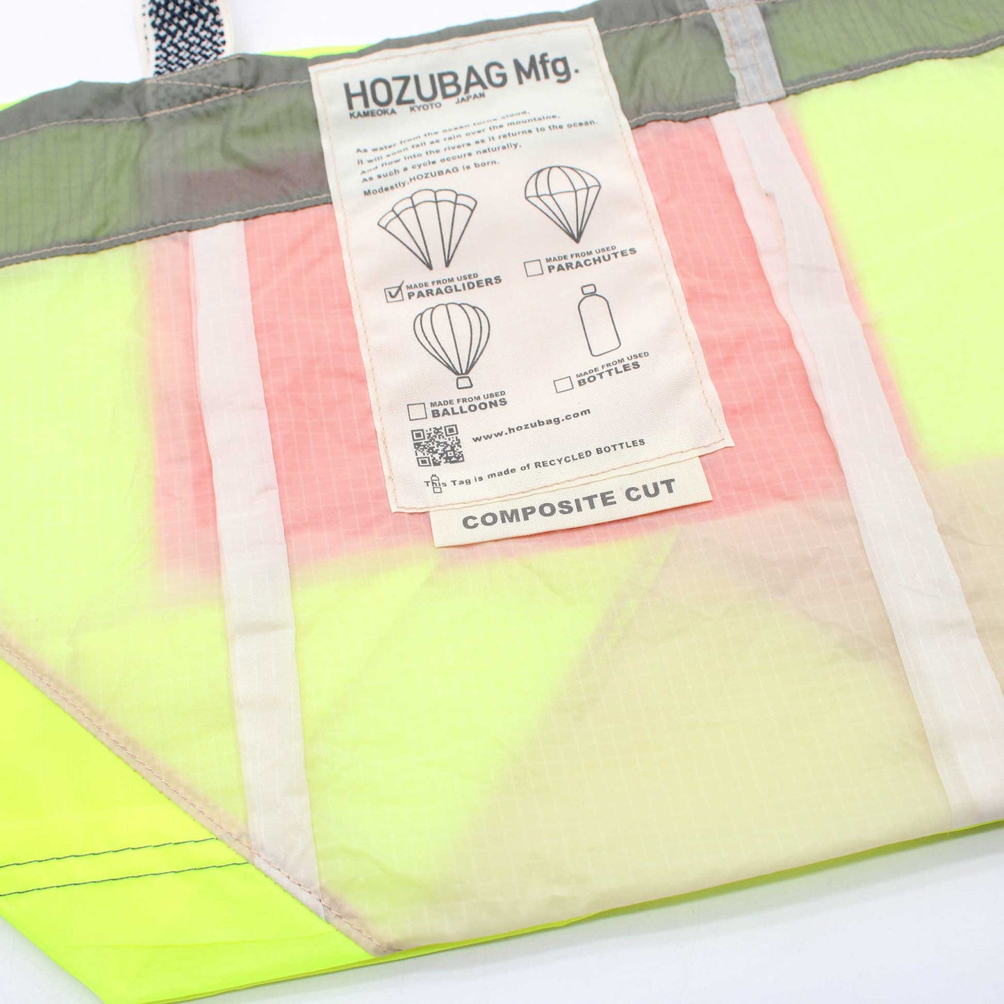 HOZU BAG COMPOSITE CUT TOTE BAG M