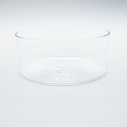 Wide Shallow Bowl M Clear_Taku Eiki
