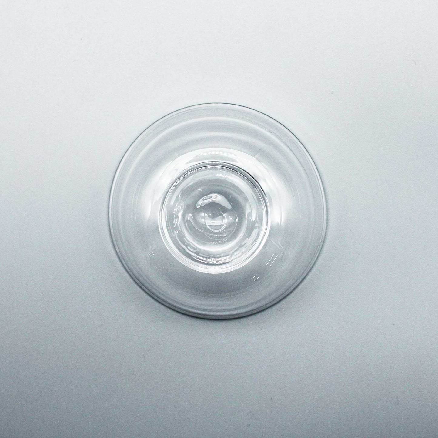 Flat Sake Cup Clear_Taku Eiki