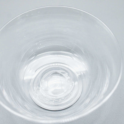 Flat Sake Cup Clear_Taku Eiki