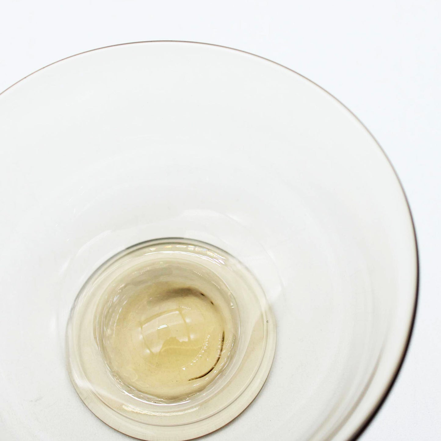 Flat Sake Cup Amber_Taku Eiki