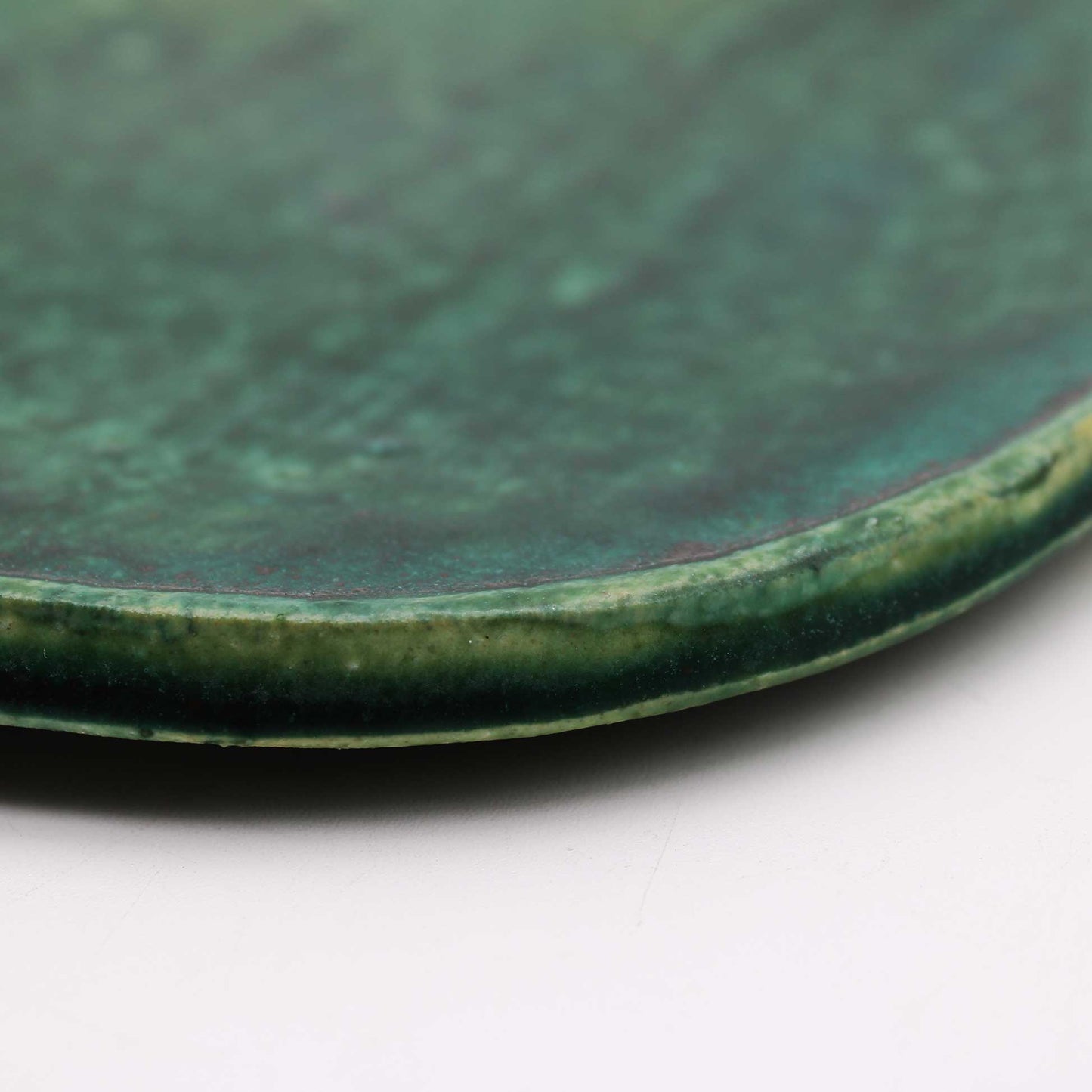 PlateOribe Glaze 603_Michikazu Sakai
