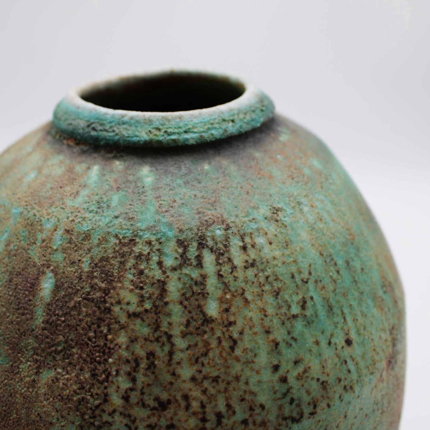 Vase Oribe A 604_Michikazu Sakai