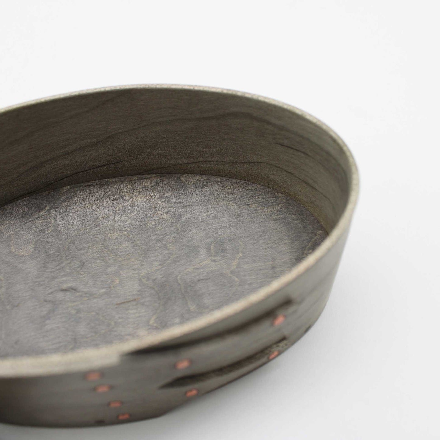 OVAL BOX R #1 Natural Dye