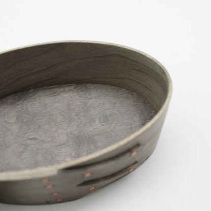 OVAL BOX R #1 Natural Dye
