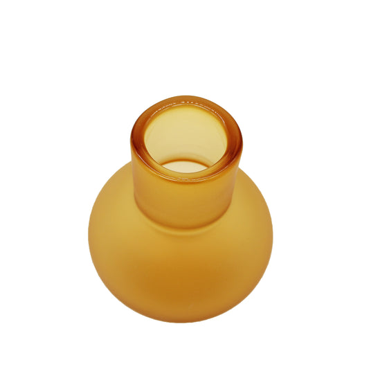 Frost vase Chimney Amber