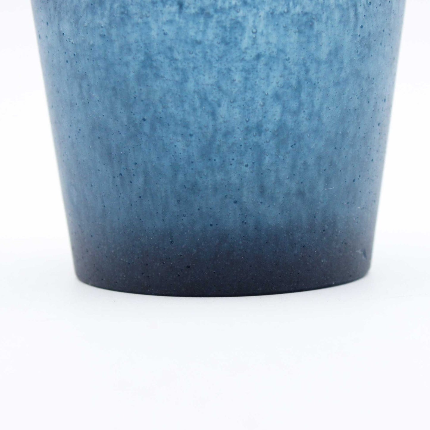 Cup_glass casting indigo_Yohei Goto
