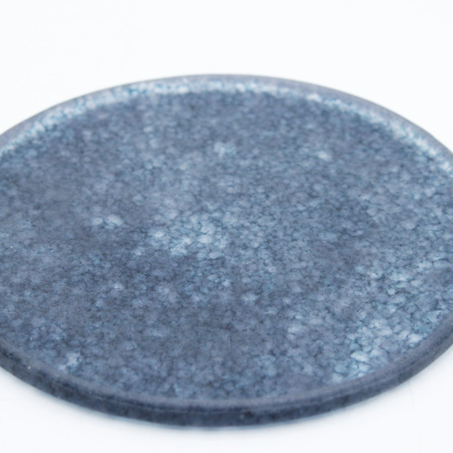 plate S _glass casting indigo_Yohei Goto