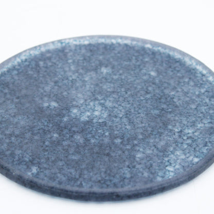 plate S _glass casting indigo_Yohei Goto