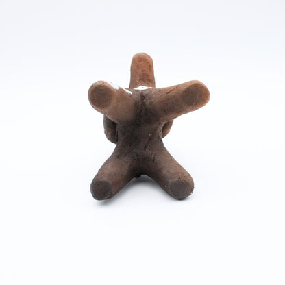 Clay Doll Dog and Monkey 609