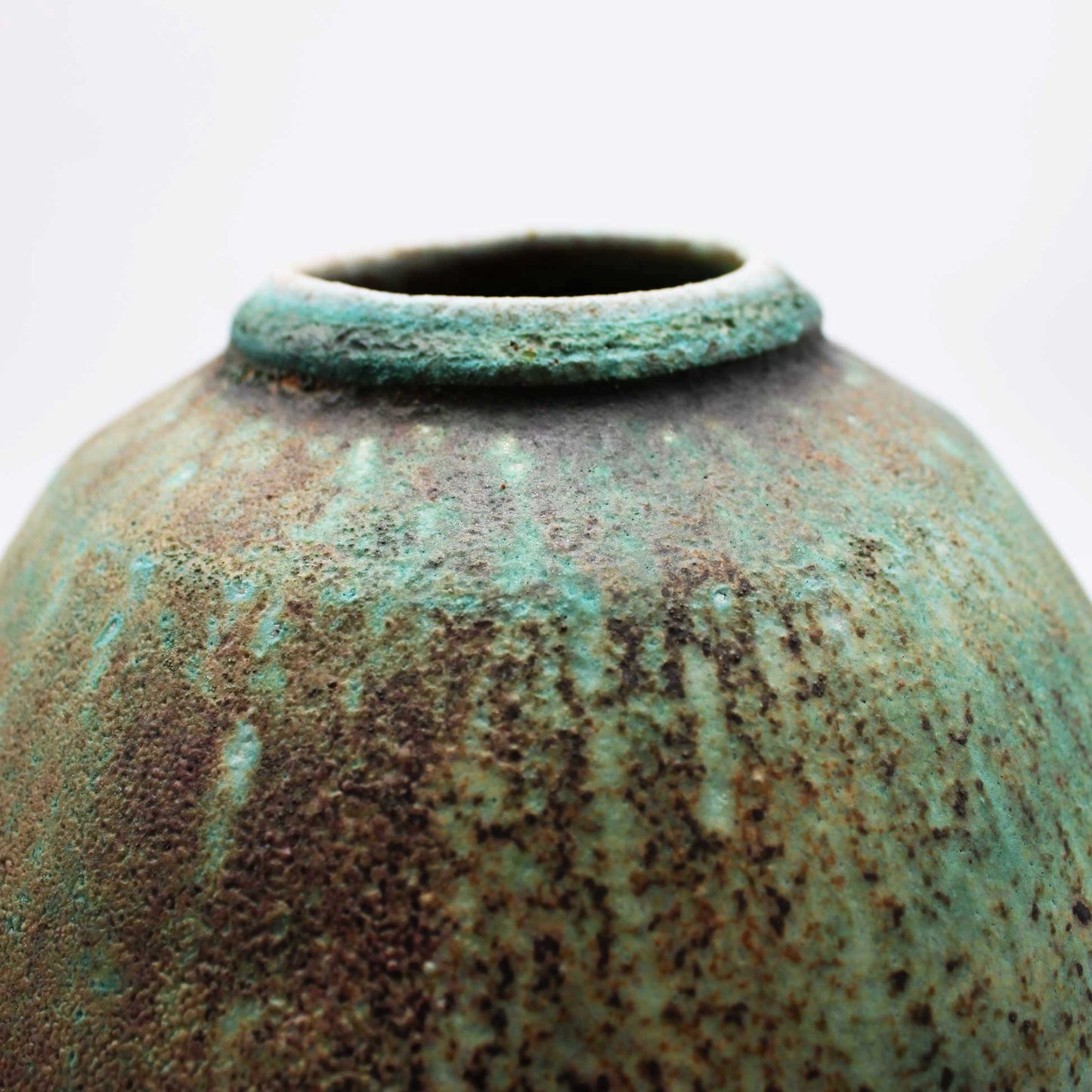 Vase Oribe A 604_Michikazu Sakai