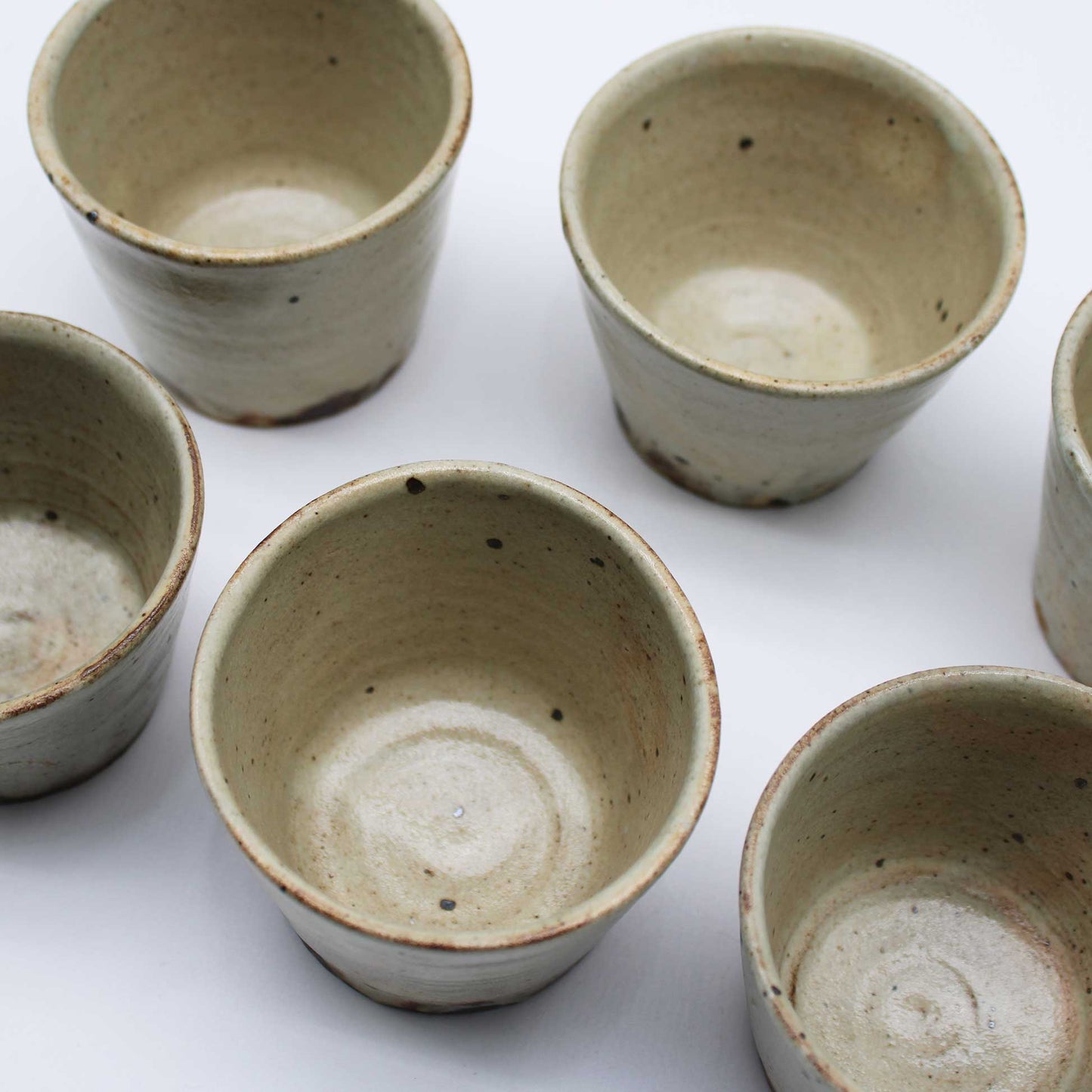 Porcelain Kohiki Sake Cup 57A_Atsushi Ogata