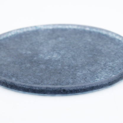 plate S _glass casting indigo_Yohei Goto