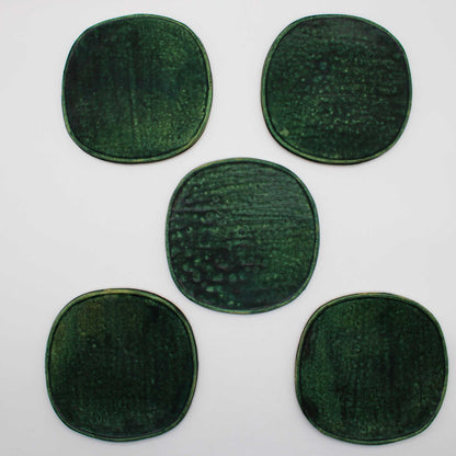 PlateOribe Glaze 603_Michikazu Sakai