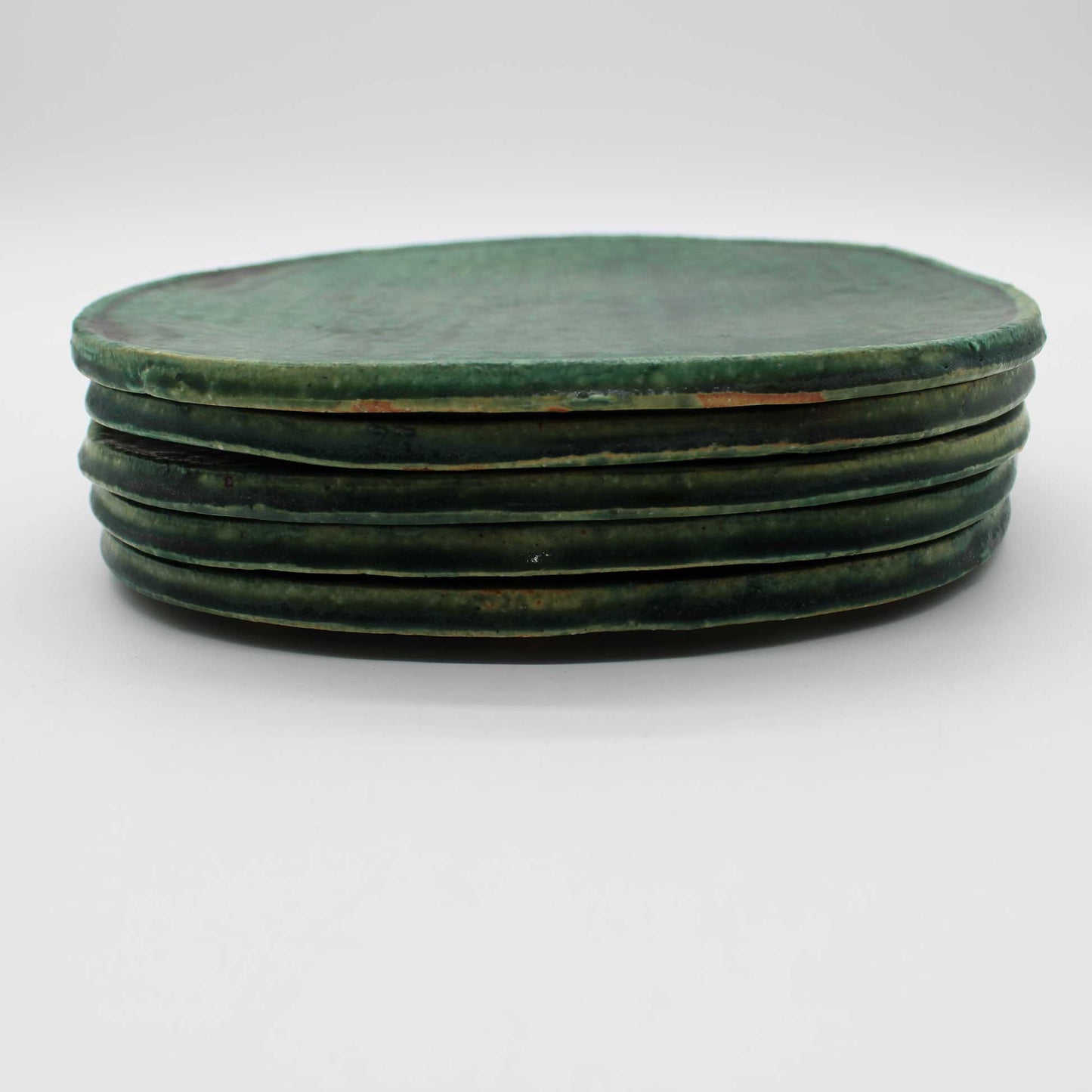PlateOribe Glaze 603_Michikazu Sakai