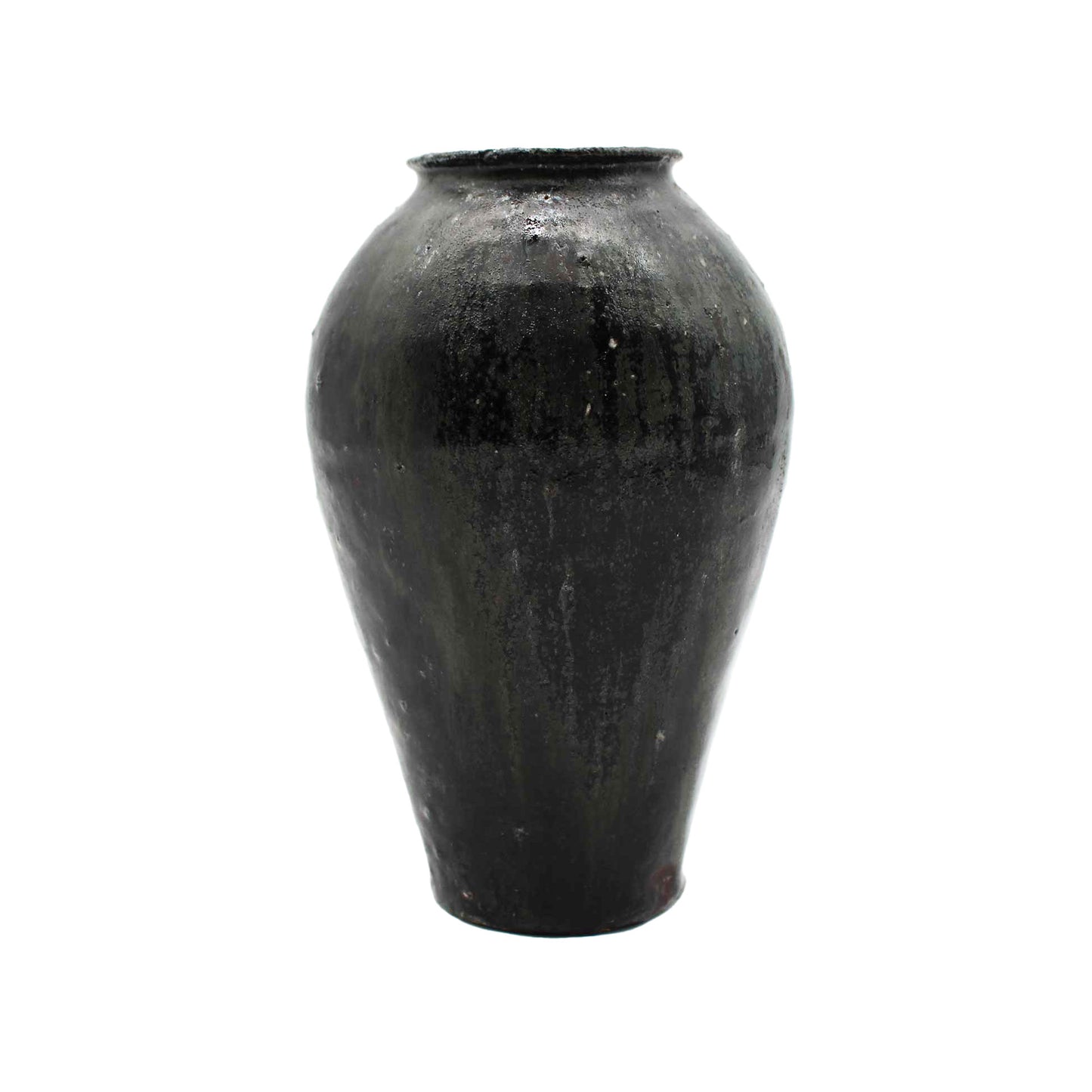 Vase Black Glaze C 604_Toru Hatta