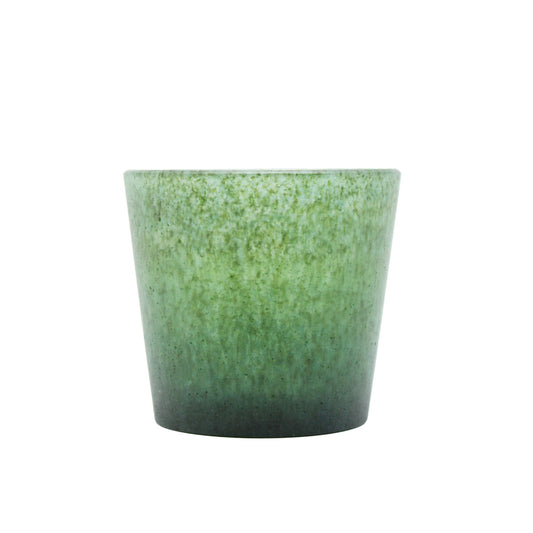 Cup_glass casting deep green_Yohei Goto
