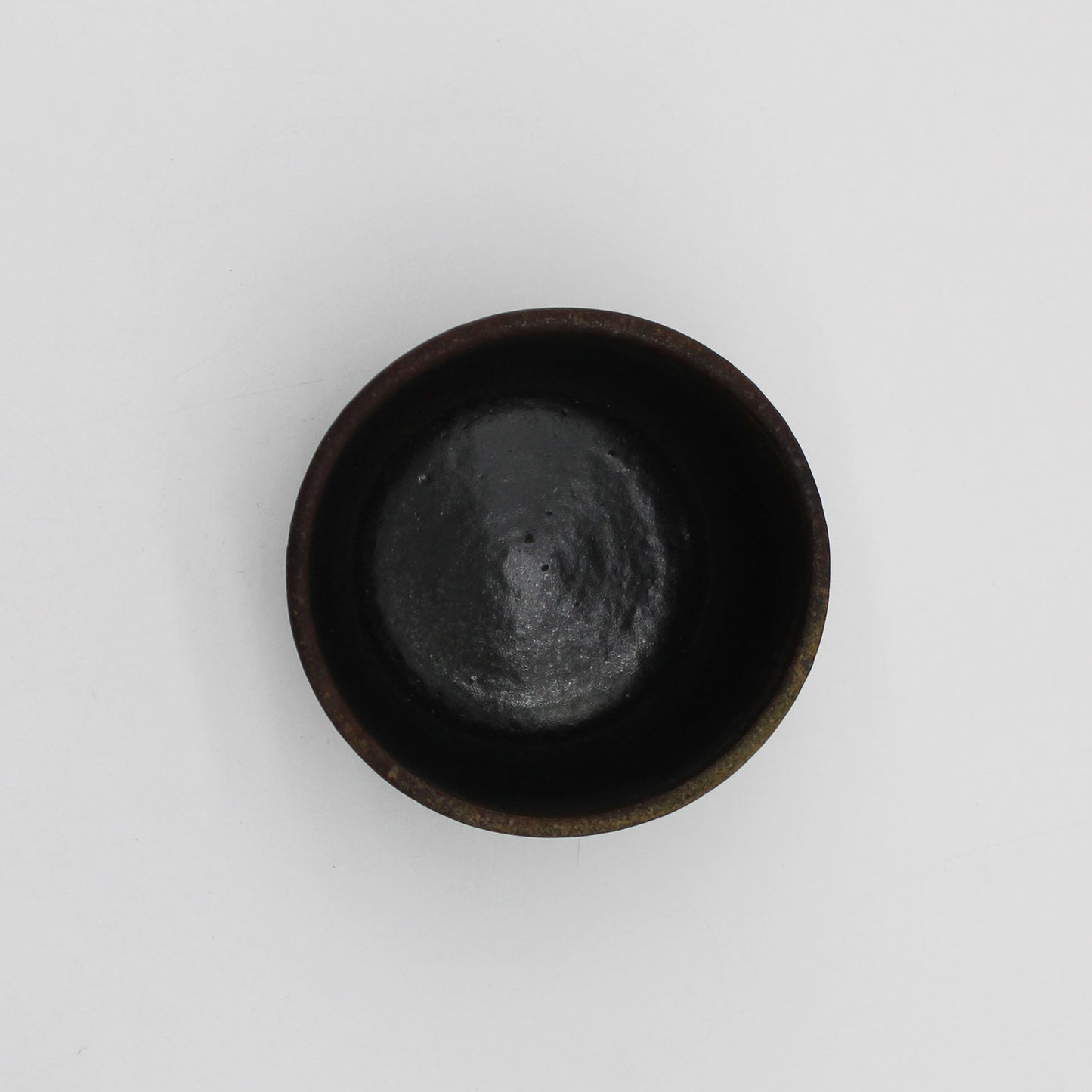 Black Glaze Palm Cup 57A_Kanata Shisama