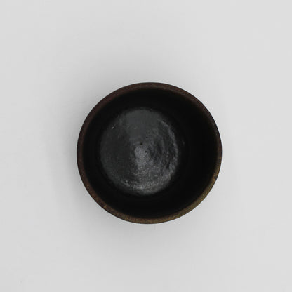 Black Glaze Palm Cup 57A_Kanata Shisama