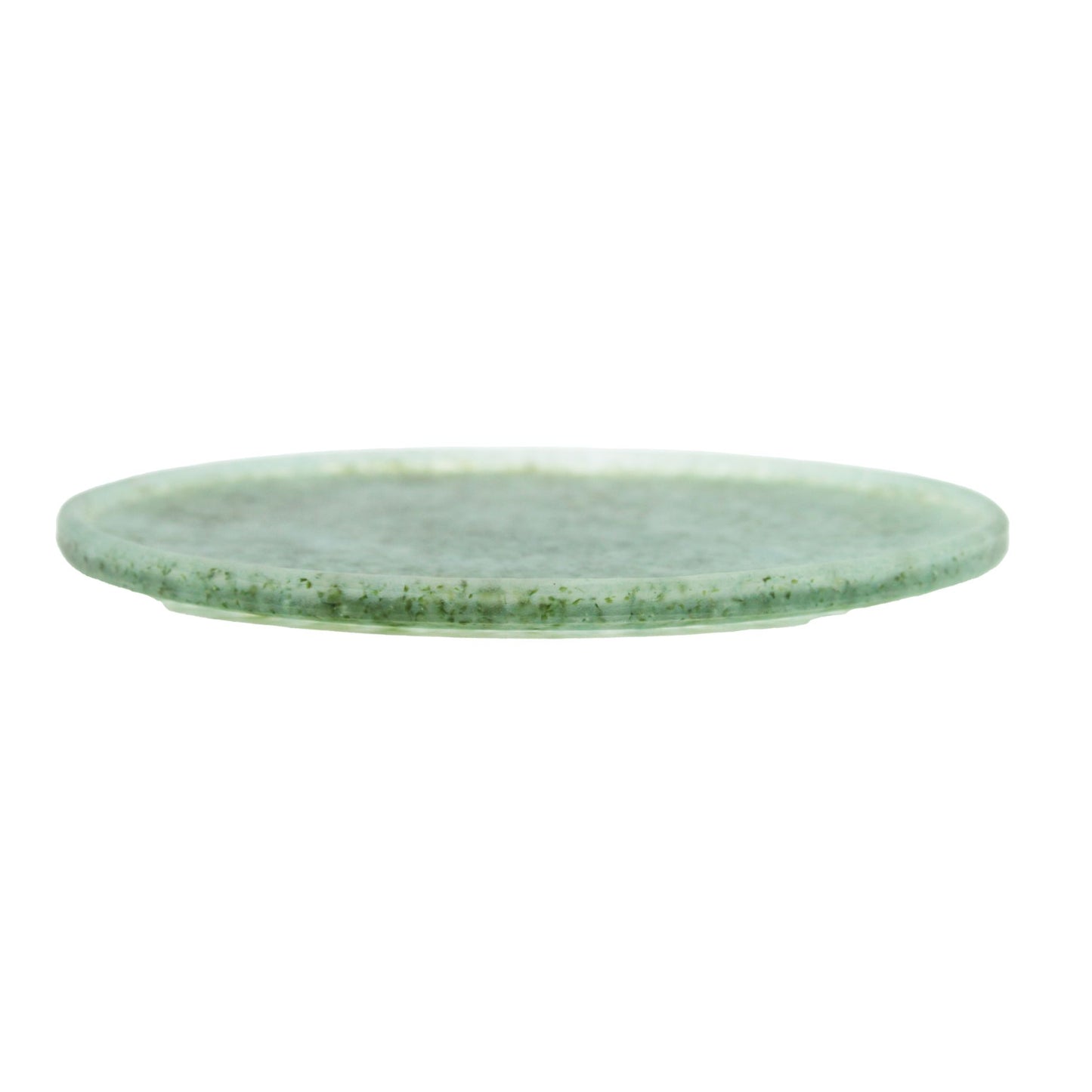 plate S _glass casting deep green_Yohei Goto