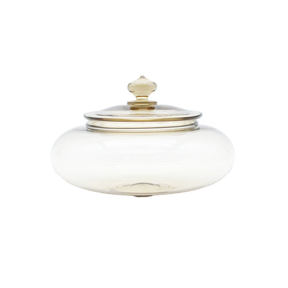 Lidded Bowl Amber_Taku Eiki