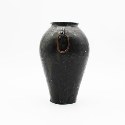Vase Black Glaze C 604_Toru Hatta