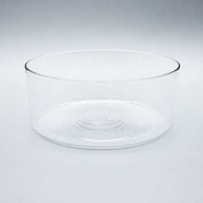 Wide Shallow Bowl L Clear_Taku Eiki