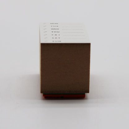 Stamp Schedule Week